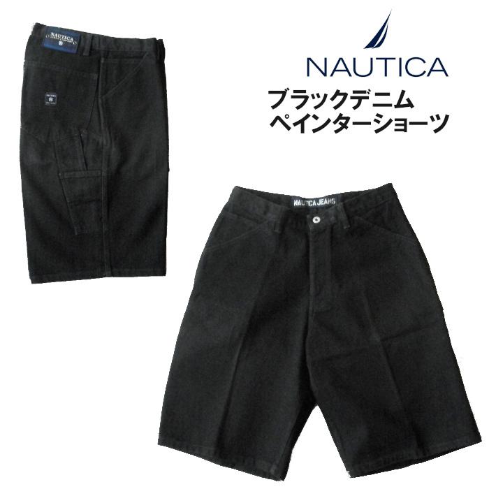 ノーティカ　ダック　ショーツ　ジョーツ　ブラック NAUTICA（ノーティカ） ペインターショーツ サンプル商品 デッド