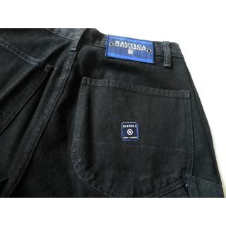 ノーティカ ペインターショーツ サンプル商品 デッドストック 1点物  NAUTICA JEANS COMPANY ハーフパンツ 短パン ブラックデニム  34インチ｜united-us｜07