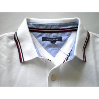 トミーヒルフィガー USサイズ L ポロシャツ 半袖 トリコロール 大きいサイズ TOMMY HILFIGER（トミー・ヒルフィガー） ポロシャツ 半袖