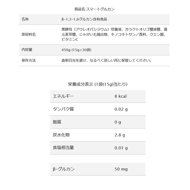 アウレオ aureo スマートグルカン 15g×30袋 : SHOPDOCUSYahoo