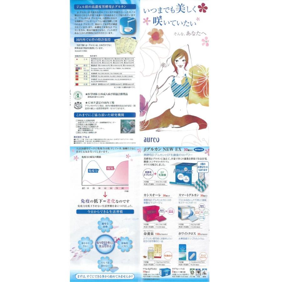 アウレオ aureo スマートグルカン 15g×30袋 : SHOPDOCUSYahoo