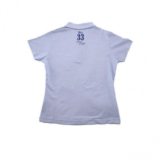 DOCUSレディースウェア ALTAIR POLO ドゥーカス 春夏 アパレル ウェア ポロシャツ DCL22S002 かわいい おしゃれ 女子 ゴルフ ウェア 映えの画像