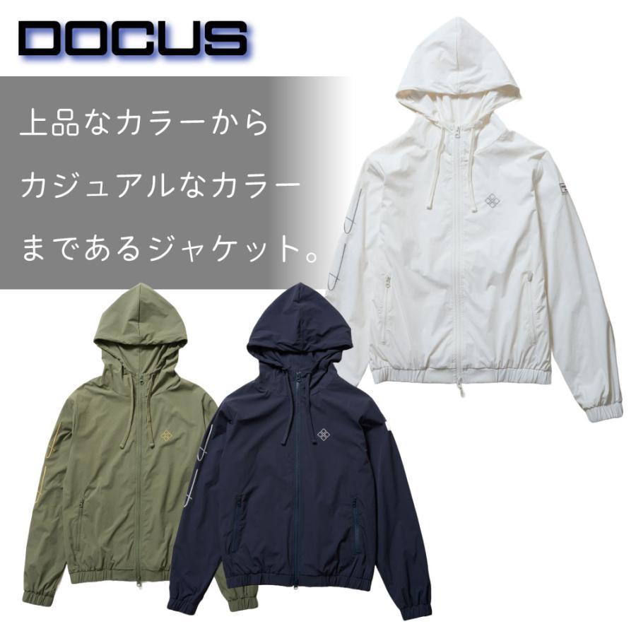 お取り寄せ DOCUS ドゥーカス ウィンド ジャケット レディース ゴルフ ゴルフウェア シンプル かっこいい 24aw DCL24A005 2025年秋冬新作】DOCUS ドゥーカス ゴルフウェア レディース おしゃれ