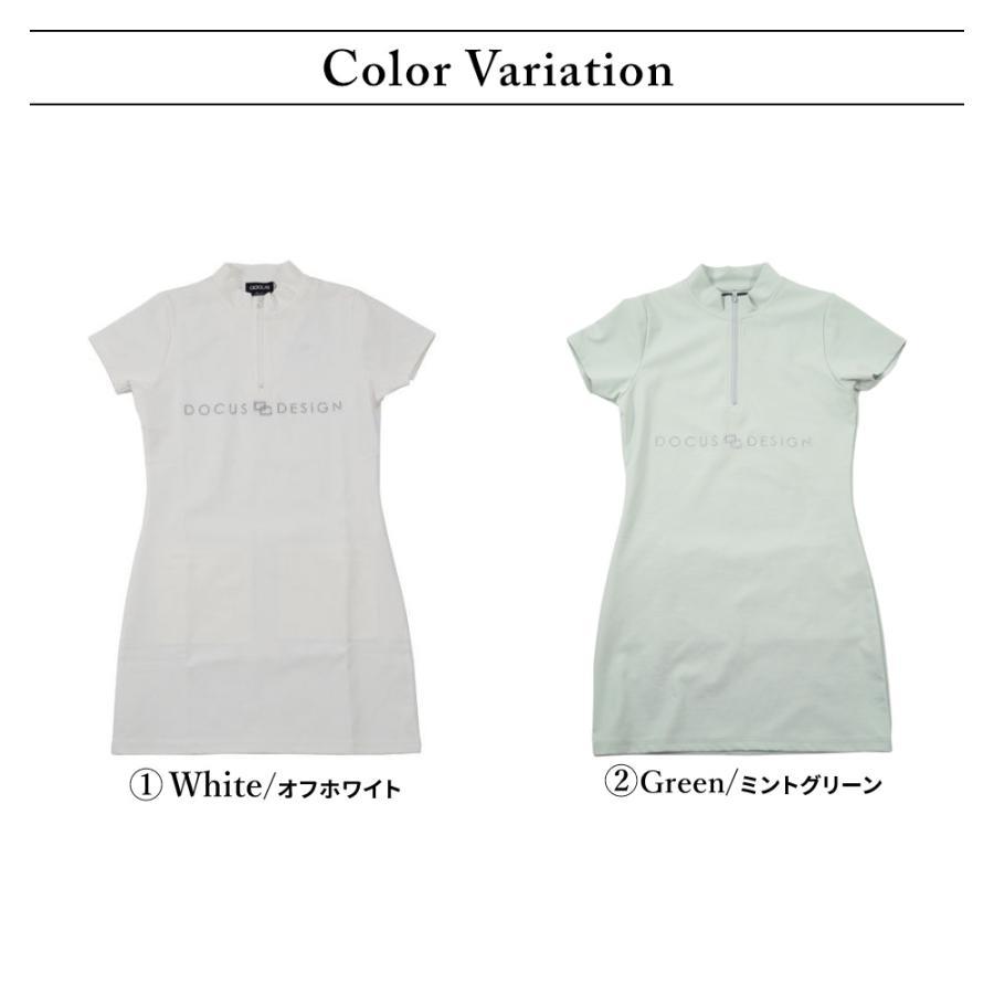 新品タグ付き DOCUS レディース ゴルフウェア DDワンピース DOCUS（ドゥーカス） ゴルフウェア ワンピース レディース モック