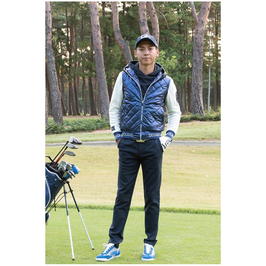 ドゥーカス DOCUS ゴルフウェア ブルゾン 2Way Volume Jacket DCM22A006 秋 冬 アパレル ゴルフ ウェア メンズ_15