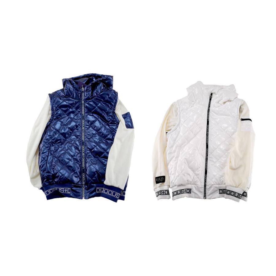 ドゥーカス DOCUS ゴルフウェア ブルゾン 2Way Volume Jacket DCM22A006 秋 冬 アパレル ゴルフ ウェア メンズ_1