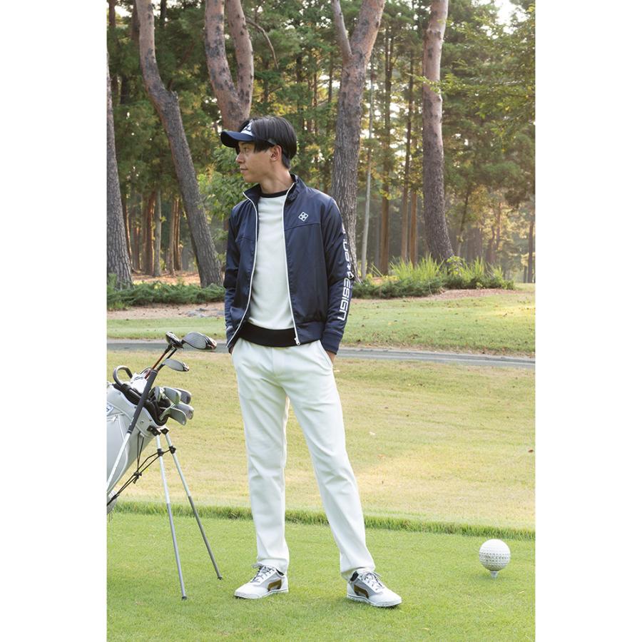 新品未使用　DOCUSドゥーカス　ゴルフウェア　パンツ　刺繍ロゴ　ブラック　S DOCUS（ドゥーカス） ゴルフウェア ジャケット Add Wind Jacket