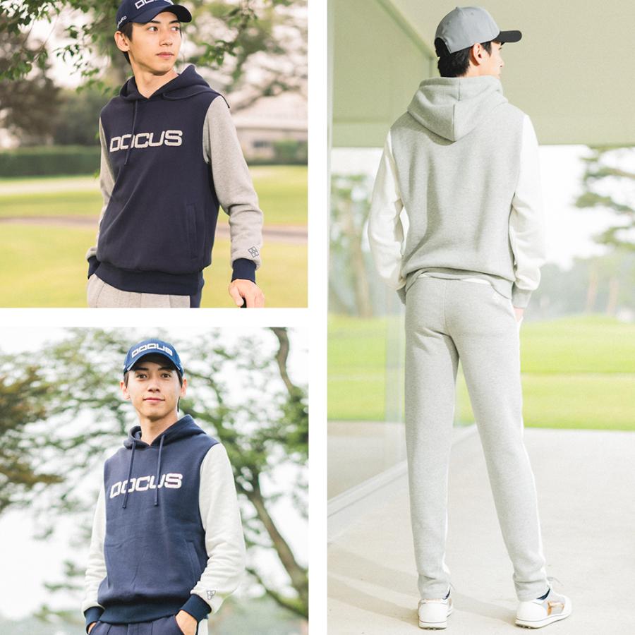 DOCUS（ドゥーカス） メンズ パーカー Logo Hoodie DCM23A001 ロゴ