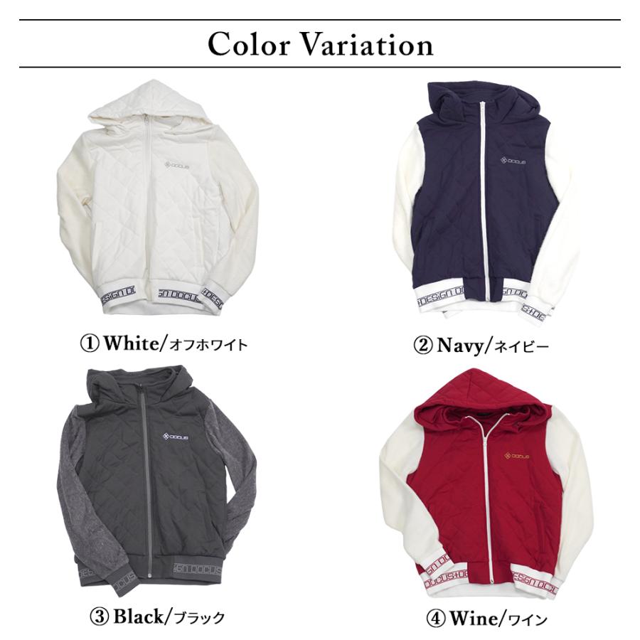 DOCUS メンズ ジャケット BQ Jacket Hoodie DCM23A014 ドゥーカス BQ ジャケット フーディ メンズファッションの画像