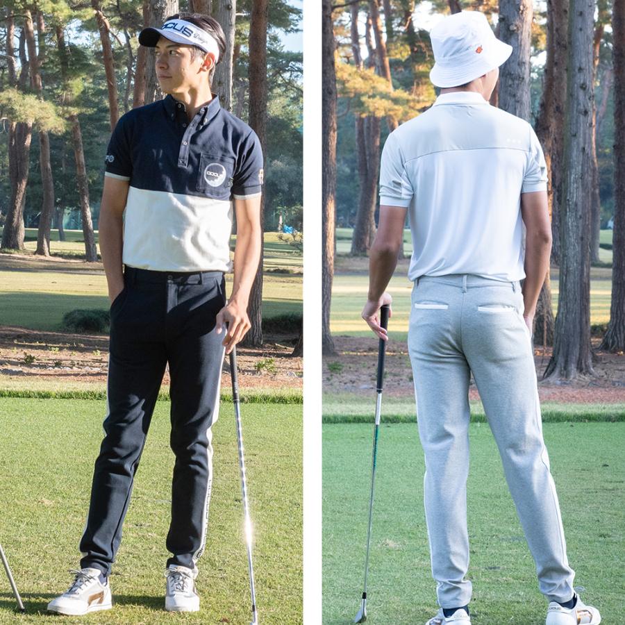 新品　DOCUS ドゥーカス　サイドラインパンツ　ストレッチパンツ DOCUS メンズ パンツ DD Side Line Pants DCM23S009 ドゥーカス