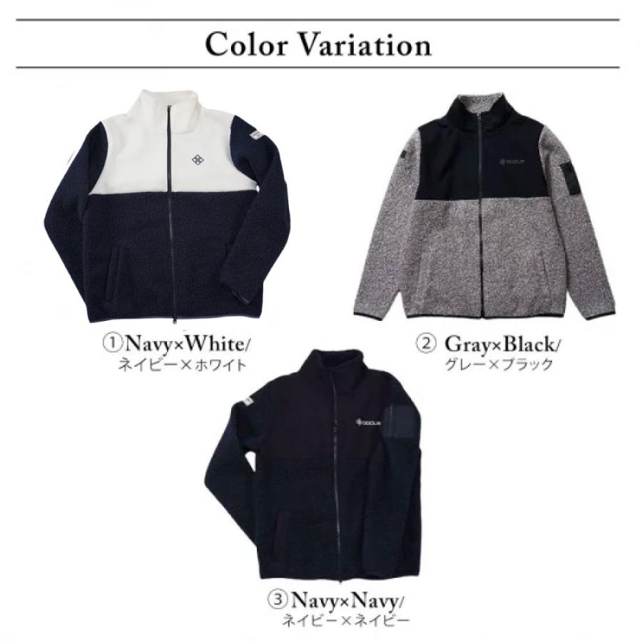 2025年秋冬】DOCUS ゴルフウェア おしゃれ LD フリース ジャケット