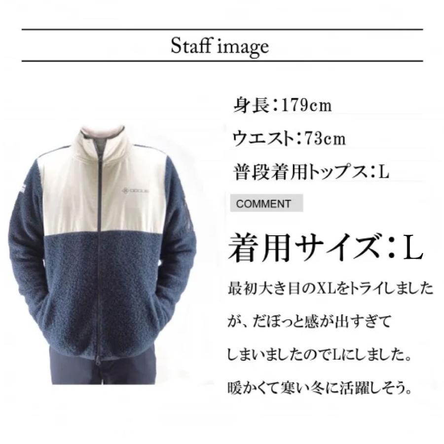 2025年秋冬】DOCUS ゴルフウェア おしゃれ LD フリース ジャケット