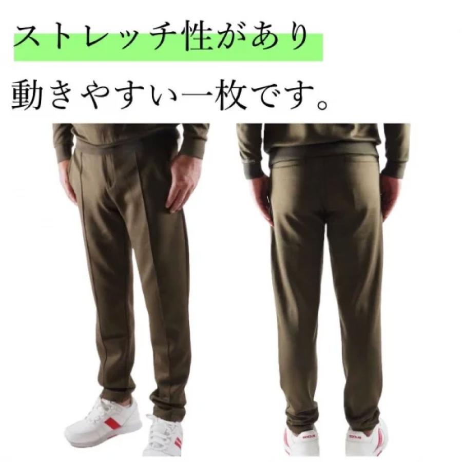 DOCUS ゴルフウェア おしゃれ メンズ スウェット テーパード パンツ
