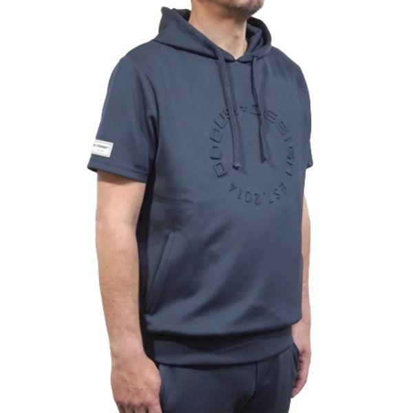 ドゥーカス DOCUS ゴルフウェア メンズ 春 夏 ゴルフ フーディ パーカー メンズ EST Hoodie シンプル かっこいい おしゃれの画像