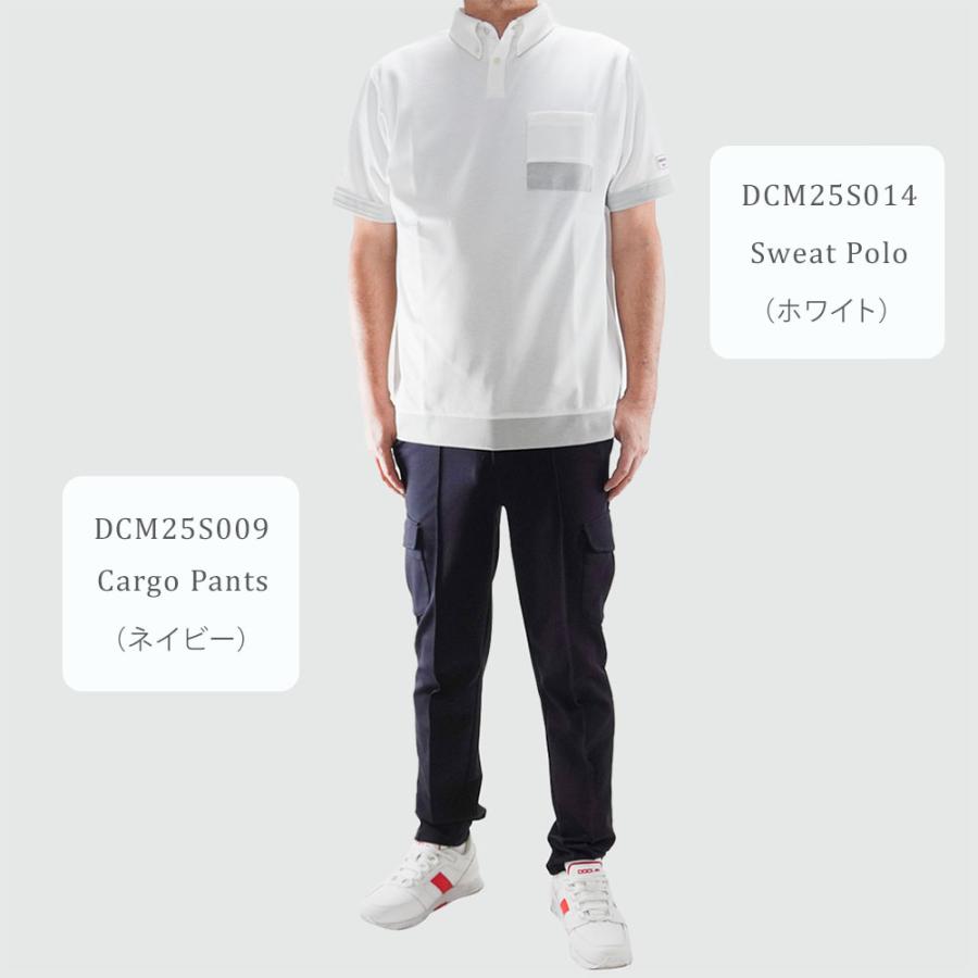 【新品】DOCUS ドゥーカス　GOLFポロシャツ　半袖　ゴルフウェア　ホワイト 65%OFF】ドゥーカス ポロ ドゥーカス 2020 春夏 ゴルフ ウェア