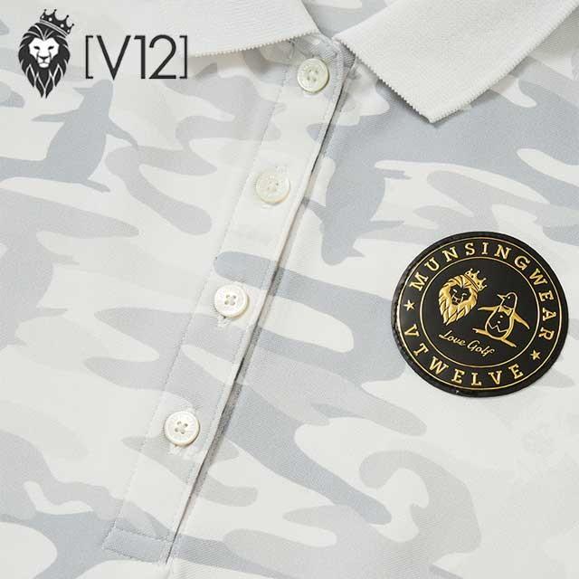 V12 ヴィトゥエルヴ ポロシャツ MUNSINGWEAR マンシングウェア コラボ
