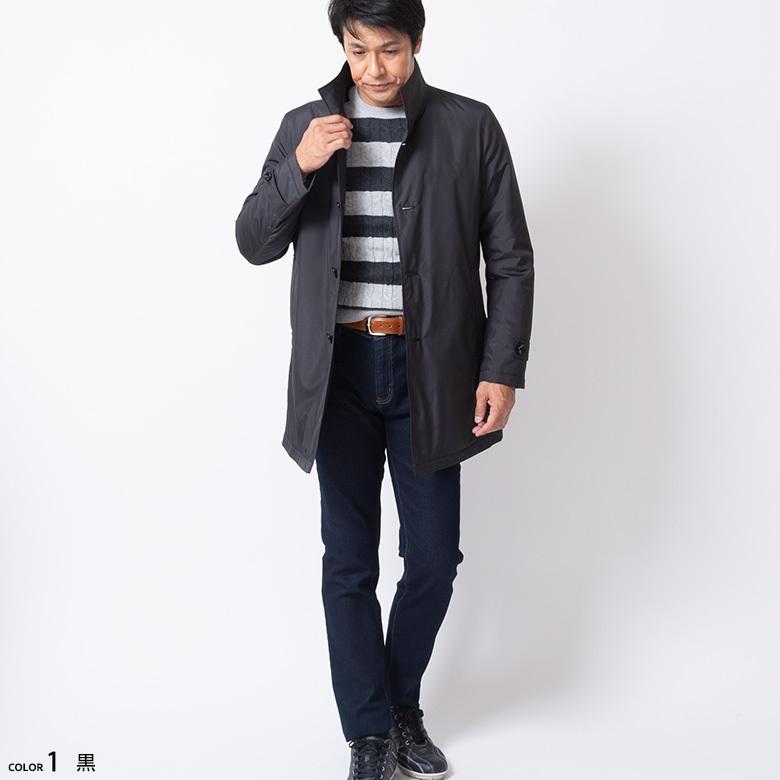 速達メール便 ビジネスコート メンズ ステンカラー コート ハーフコート 軽い 暖かい 撥水 防花粉 防風 4658 大人気 Karanipoolservices Com