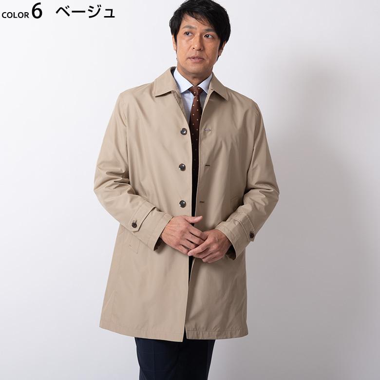 花粉症対策 スプリングコート メンズ ビジネスコート 軽量 花粉つかない 花 ステンカラー 軽い ポケッタブル 撥水 黒 ベージュ 送料無料 Coat53 メンズスーツ United Gold 通販 Yahoo ショッピング