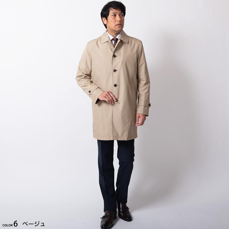 花粉症対策 スプリングコート メンズ ビジネスコート 軽量 花粉つかない 花 ステンカラー 軽い ポケッタブル 撥水 黒 ベージュ 送料無料 Coat53 メンズスーツ United Gold 通販 Yahoo ショッピング