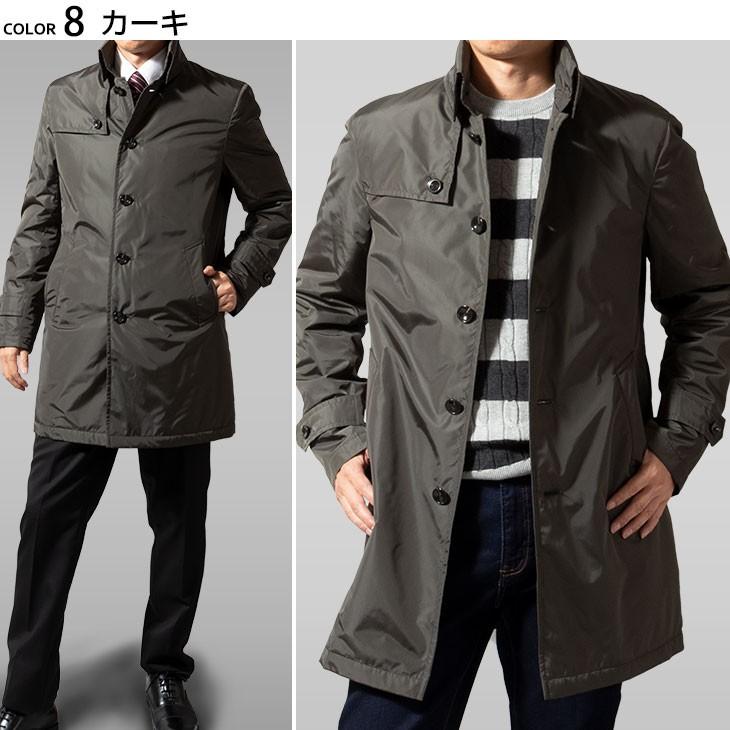 コート メンズ スタンドロールカラーコート Limonta リモンタ社 Komatsu 高級ナイロン 軽い 暖かい スタンドカラー 秋冬 ビジネス アウター 送料無料 Coat90 メンズスーツ United Gold 通販 Yahoo ショッピング