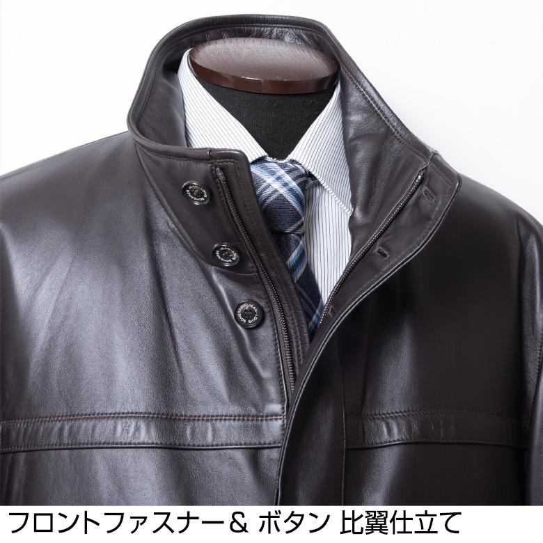 レザー ショートコート メンズ ラムレザー 高級ラム 羊革 レザー ショートコート メンズ ラムレザー 高級ラム 羊革