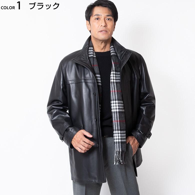 レザー ショートコート メンズ ラムレザー 高級ラム 羊革 レザー ショートコート メンズ ラムレザー 高級ラム 羊革