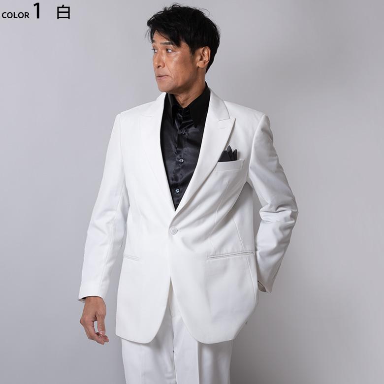UNITED GOLD スーツ メンズ シングル ビジネス 40代 50代 白 ホワイト 