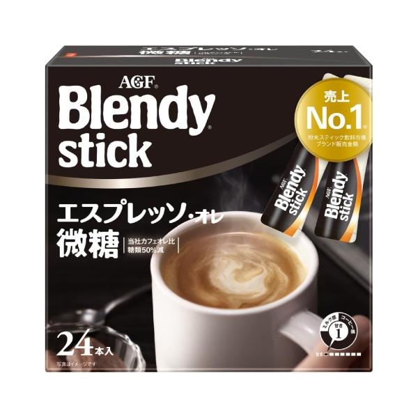 AGF ブレンディ スティック エスプレッソオレ微糖 6.2ｇX24本 6箱 | ブレンディティースティック