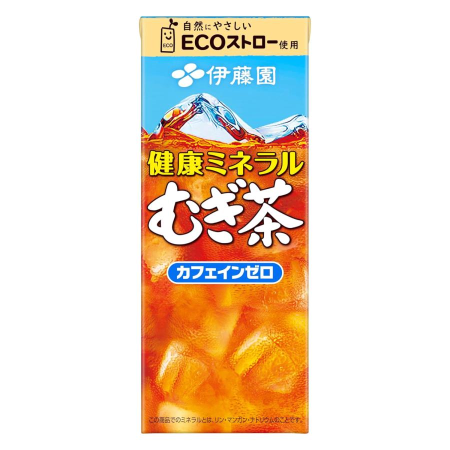 伊藤園 健康ミネラルむぎ茶 250ml 紙パック24本入 | 