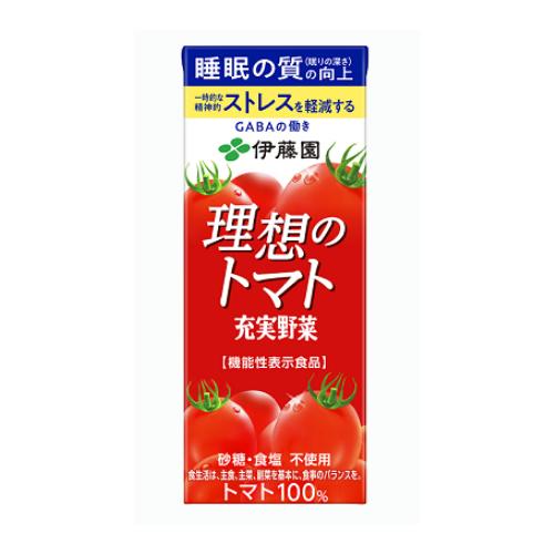 伊藤園 理想のトマト 200ml 紙パック24本入 | 