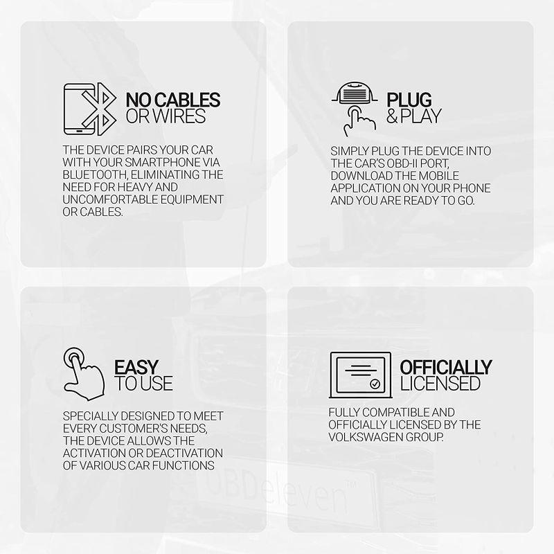 OBDeleven OBD2診断機・エラースキャナー Audi・Volkswagen用（Android