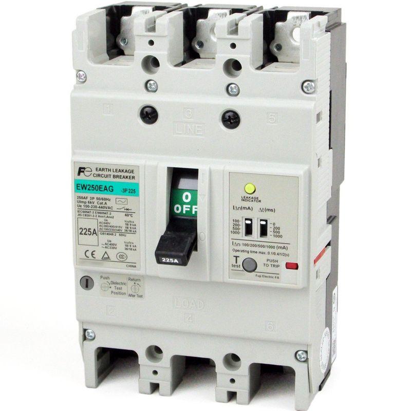 富士電機機器制御 G-TWIN 漏電遮断器 一般配線用 JIS・CE・CCC品 200A EW250EAG-3P200K - 4
