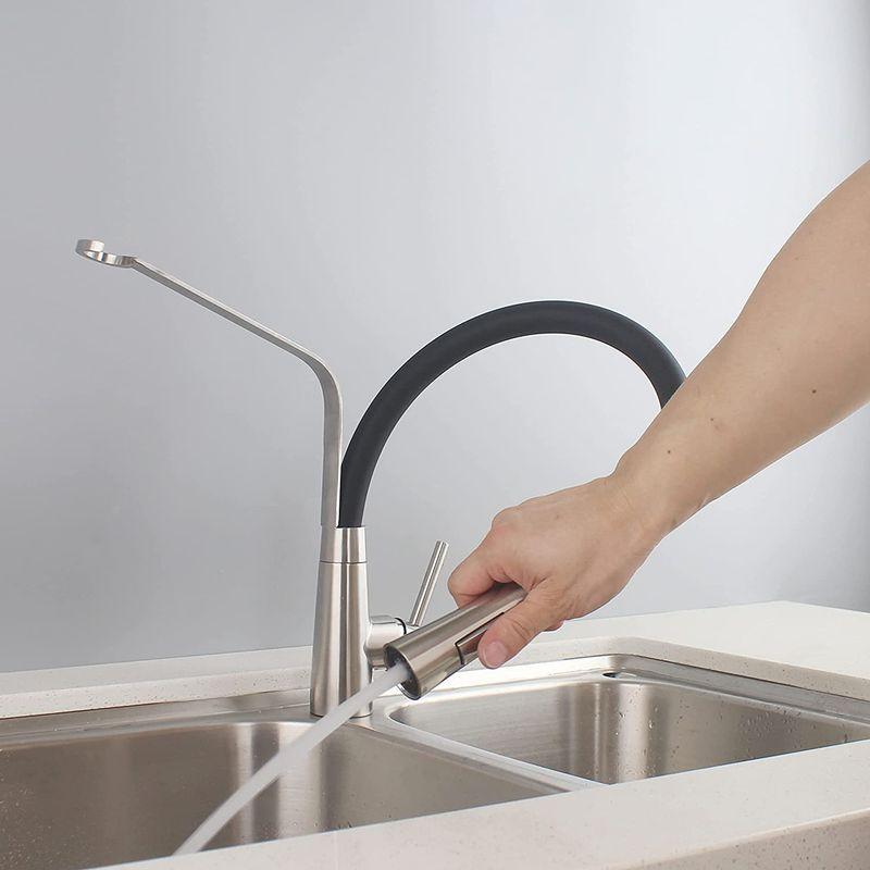 保存版】UMANYI キッチン蛇口 シングルレバー ワンホール 混合栓 節水