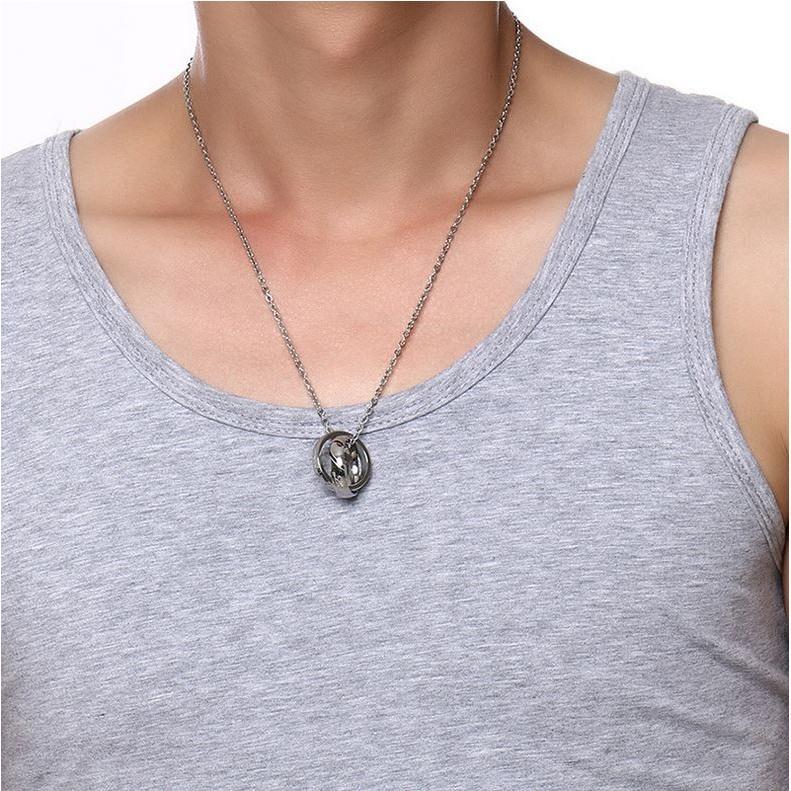 ステンレス ペアネックレス カップル プレゼント リング 指輪