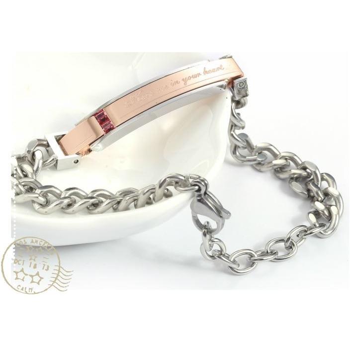 ペアブレスレット カップル ステンレス ペア ブレスレット アクセサリー 高校生 中学生 30代 安い 人気 おすすめ ブランド 刻印 U9795 U9795 Univarc Shop 通販 Yahoo ショッピング