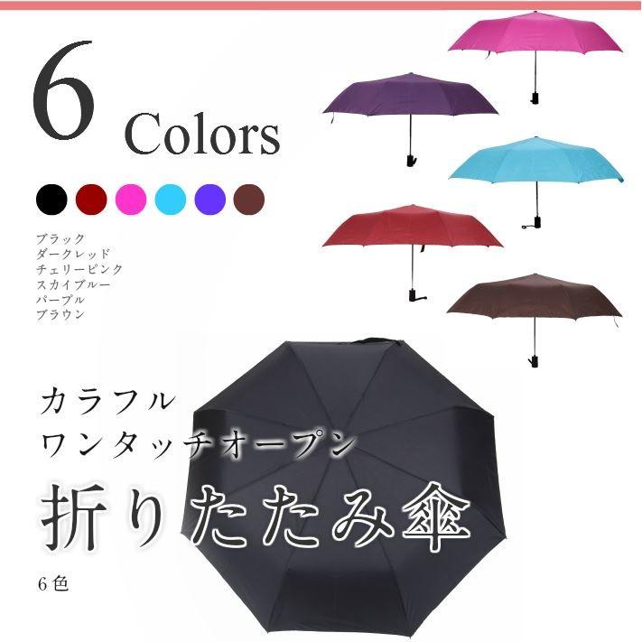 自動 折りたたみ傘 カラフル ワンタッチ オープン 折り畳み傘 おすすめ 傘 かさ カサ アンブレラ 雨傘 メンズ ブランド 軽量 風に強い 代引き不可 Uni 8170 Univarc Shop 通販 Yahoo ショッピング