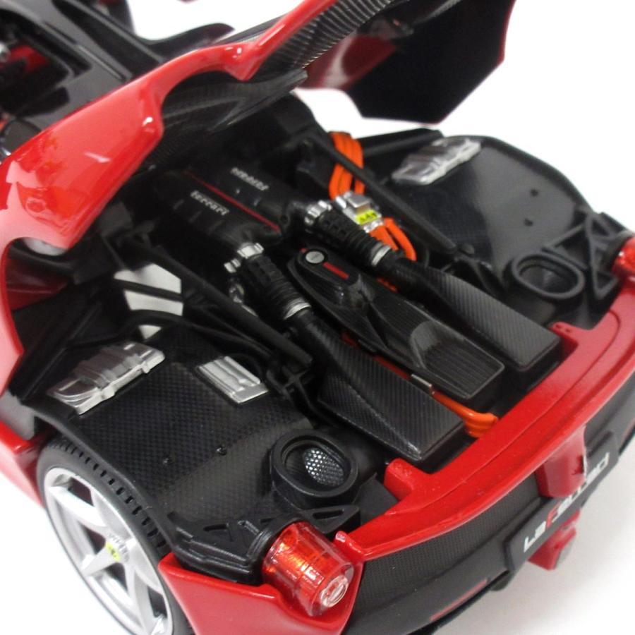 ミニカー 自動車の模型 1/18 ラフェラーリ ミニチュア 模型 レッド