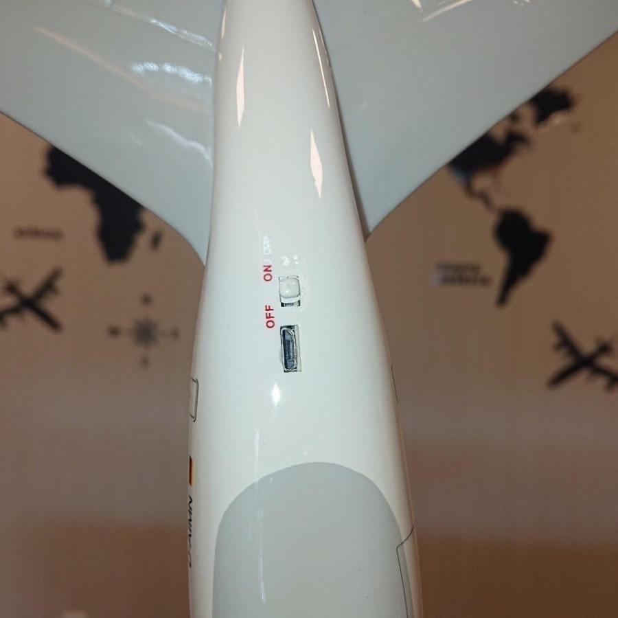 ルフトハンザ A380 ドイツ航空 模型飛行機 ドイツ LED点灯 1/160