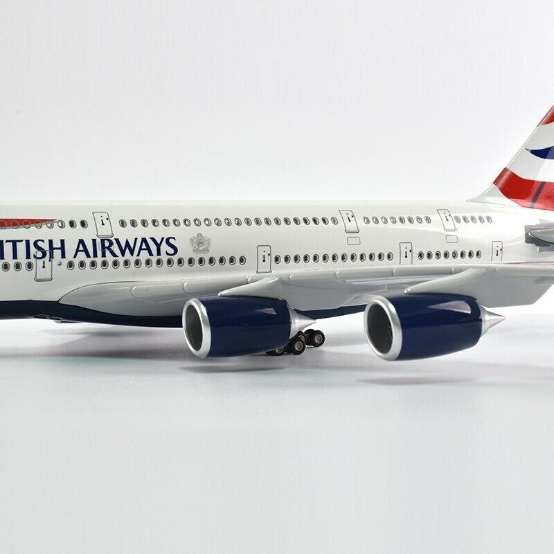 ブリティッシュ A380 エアウェイズ 人気 模型飛行機 航空機 LED
