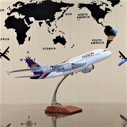 飛行機 模型 タイ380 旅客機 インテリア 模型飛行機 1/400 インテリア コレクション マニア 飾り ギフト 入学祝い お返し