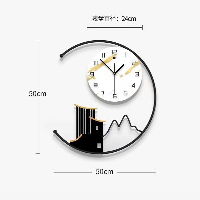 壁掛け時計 ライトなし モダン シンプル 豪華 ファッション