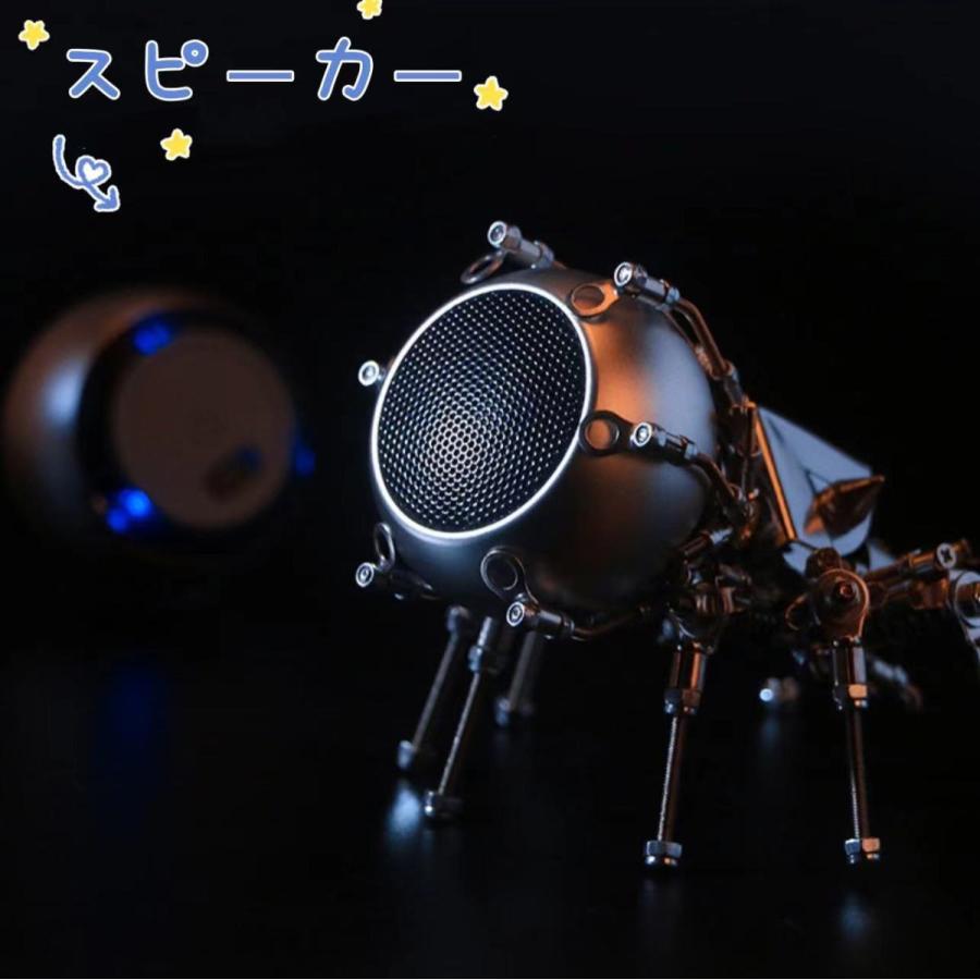 bluetoothスピーカー スパイダー スチームパンク ロボ 置物 飾り 雑貨  