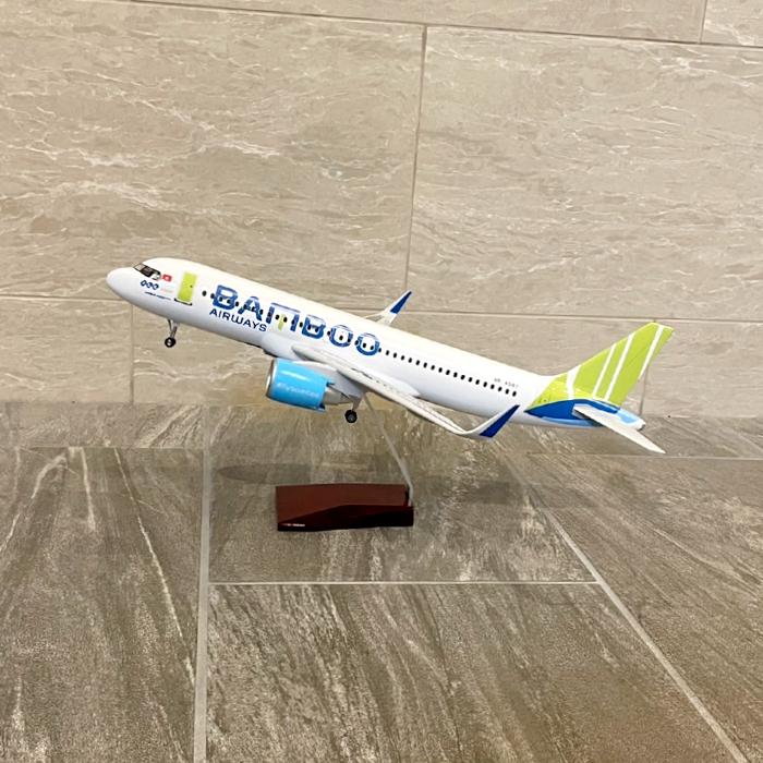 飛行機 模型 越竹航空 バンブー・エアウェイズ A380 おもちゃ 航空機  