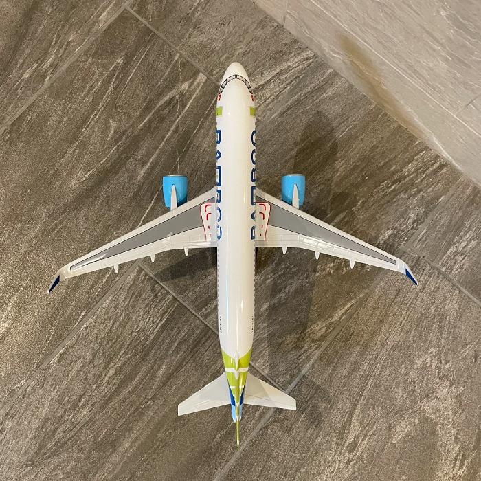 飛行機 模型 越竹航空 バンブー・エアウェイズ A380 おもちゃ 航空機  