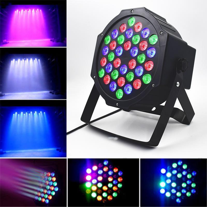 ステージライト❣️36個LED 3in1 RGB 舞台照明 リモコン付 4個入り ステージライト 36個LED 3in1 RGB 舞台照明 リモコン付 4個入り