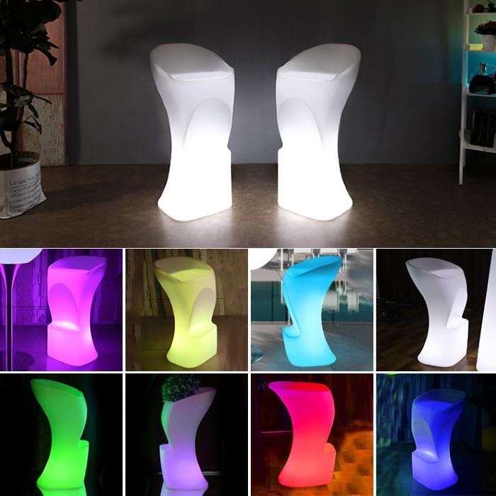テーブルセット LED ライトテーブル カクテルテーブル 光る椅子 テーブルセット LED ライトテーブル カクテルテーブル 光る椅子