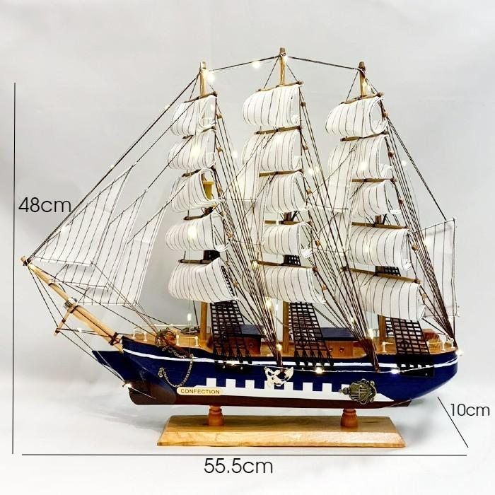 55cm 木製 帆船 模型 木造 船モデル ハンドメイド DIY 卓上 船 55cm 木製 帆船 模型 木造 船モデル ハンドメイド DIY 卓上 船