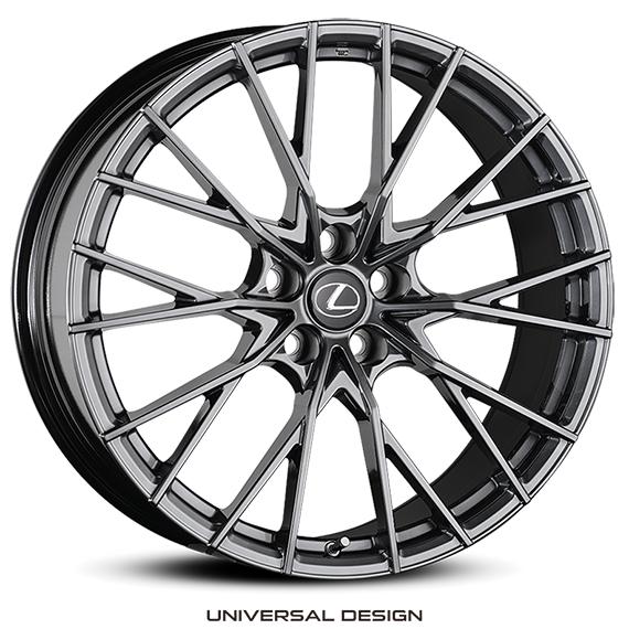 レクサス LS500 / LC500用 FF01M 21インチ ハイパーシルバー1台分