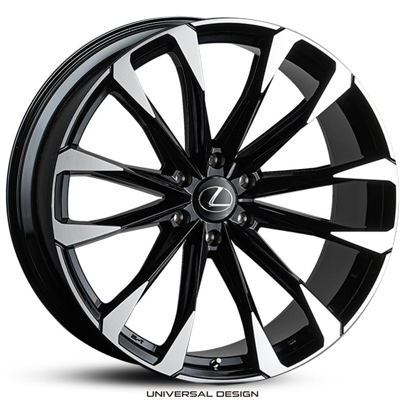 LEXUSレクサス LX700h 純正 22インチ アルミホイール 4本セット レクサス LX600 LX700h 用 UNIVERSAL DESIGN ユニバーサルデザイン