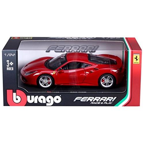 Bburago(ブラーゴ) フェラーリ ミニカー 1/24 フェラーリ 488GTB 赤｜universalmart｜04